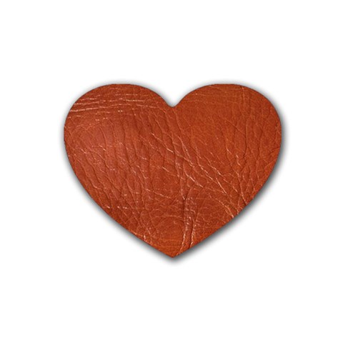 Ll  Gator Rubber Coaster (Heart) from ArtsNow.com Front