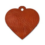 Ll  Gator Dog Tag Heart (One Side)