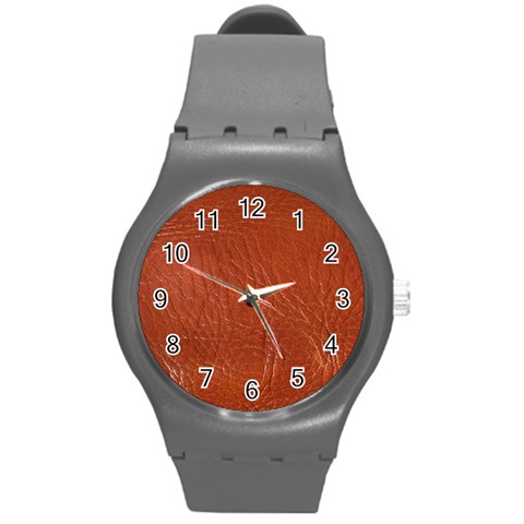 Ll  Gator Round Plastic Sport Watch Medium from ArtsNow.com Front