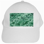 12x12 Gemstone Green Marble White Cap