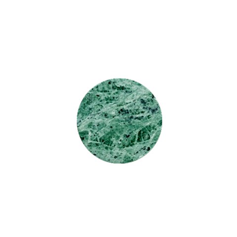 12x12 Gemstone Green Marble 1  Mini Button from ArtsNow.com Front