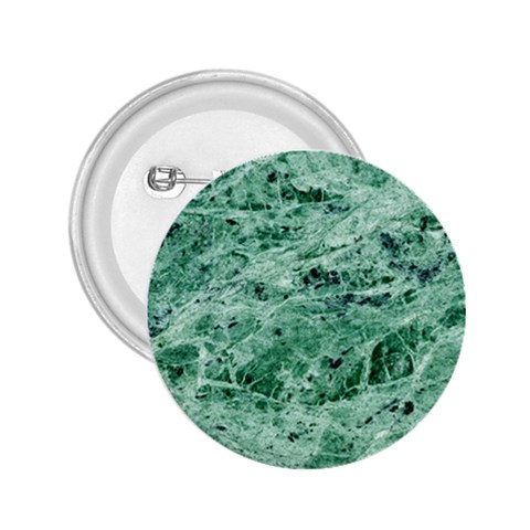 12x12 Gemstone Green Marble 2.25  Button from ArtsNow.com Front