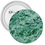 12x12 Gemstone Green Marble 3  Button