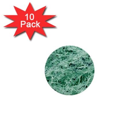 12x12 Gemstone Green Marble 1  Mini Button (10 pack)  from ArtsNow.com Front