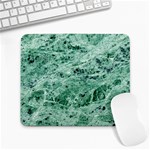 12x12 Gemstone Green Marble Large Mousepad