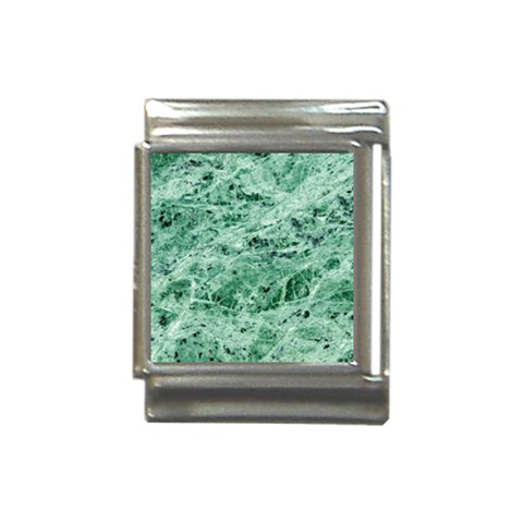 12x12 Gemstone Green Marble Italian Charm (13mm) from ArtsNow.com Front