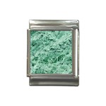 12x12 Gemstone Green Marble Italian Charm (13mm)