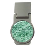 12x12 Gemstone Green Marble Money Clip (Round)