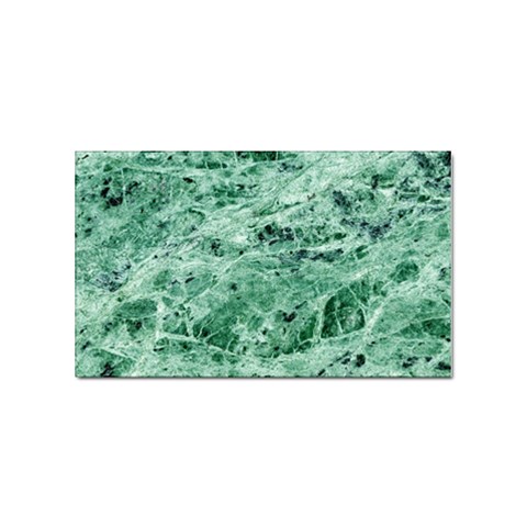 12x12 Gemstone Green Marble Sticker (Rectangular) from ArtsNow.com Front