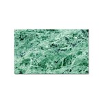 12x12 Gemstone Green Marble Sticker (Rectangular)