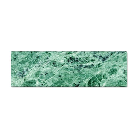 12x12 Gemstone Green Marble Sticker (Bumper) from ArtsNow.com Front