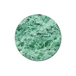 12x12 Gemstone Green Marble Magnet 3  (Round)