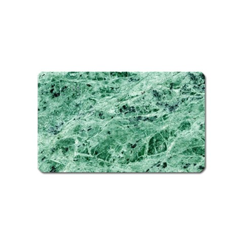 12x12 Gemstone Green Marble Magnet (Name Card) from ArtsNow.com Front