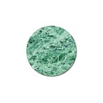 12x12 Gemstone Green Marble Golf Ball Marker