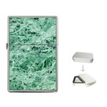 12x12 Gemstone Green Marble Flip Top Lighter