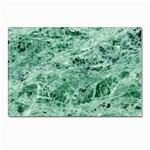 12x12 Gemstone Green Marble Postcard 4  x 6 