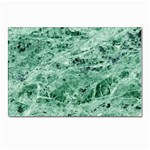 12x12 Gemstone Green Marble Postcard 5  x 7 