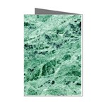 12x12 Gemstone Green Marble Mini Greeting Cards (Pkg of 8)