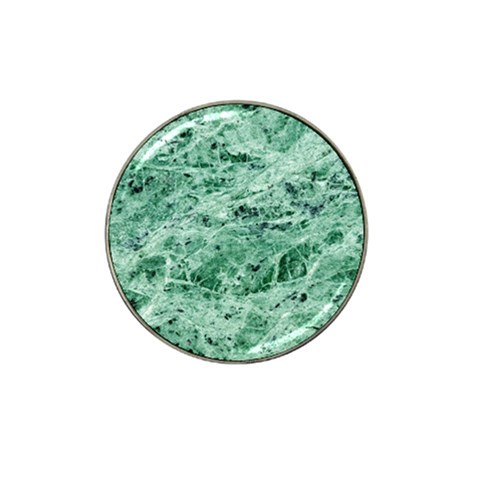 12x12 Gemstone Green Marble Hat Clip Ball Marker from ArtsNow.com Front