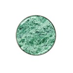 12x12 Gemstone Green Marble Hat Clip Ball Marker