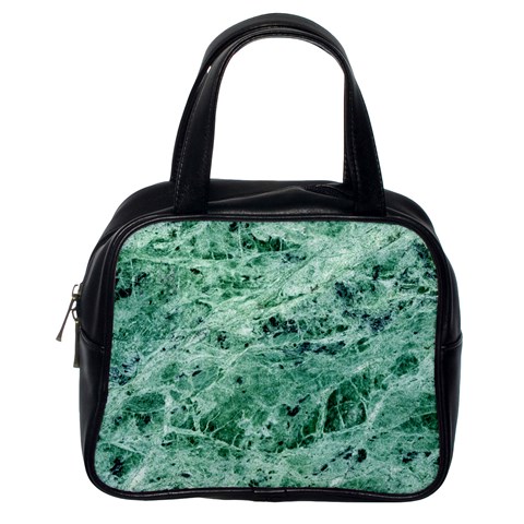 12x12 Gemstone Green Marble Classic Handbag (One Side) from ArtsNow.com Front