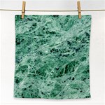 12x12 Gemstone Green Marble Face Towel