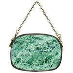 12x12 Gemstone Green Marble Chain Purse (One Side)