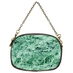 12x12 Gemstone Green Marble Chain Purse (Two Sides) from ArtsNow.com Front