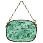 12x12 Gemstone Green Marble Chain Purse (Two Sides)