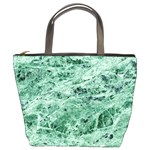 12x12 Gemstone Green Marble Bucket Bag