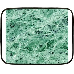 12x12 Gemstone Green Marble Mini Fleece Blanket(Two Sides) from ArtsNow.com 35 x27  Blanket Front