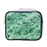 12x12 Gemstone Green Marble Mini Toiletries Bag (One Side)