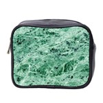 12x12 Gemstone Green Marble Mini Toiletries Bag (Two Sides)