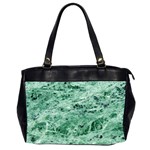 12x12 Gemstone Green Marble Oversize Office Handbag (Two Sides)