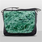 12x12 Gemstone Green Marble Messenger Bag