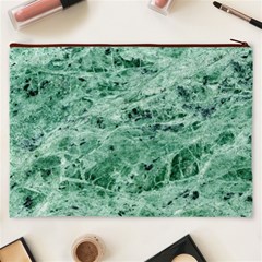 12x12 Gemstone Green Marble Cosmetic Bag (XXXL) from ArtsNow.com Back