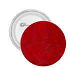 Leather Look & Skins Cracked Red Leather 2.25  Button