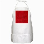 Leather Look & Skins Cracked Red Leather BBQ Apron