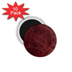 Leather Look & Skins Capri Brown 1.75  Magnet (10 pack) 