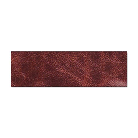 Leather Look & Skins Capri Brown Sticker Bumper (10 pack) from ArtsNow.com Front