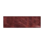 Leather Look & Skins Capri Brown Sticker Bumper (100 pack)