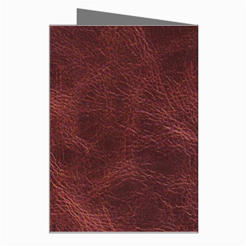 Leather Look & Skins Capri Brown Greeting Card from ArtsNow.com Right