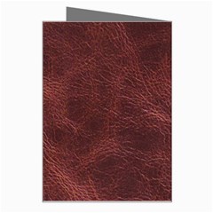 Leather Look & Skins Capri Brown Greeting Card from ArtsNow.com Right