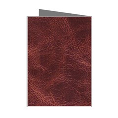 Leather Look & Skins Capri Brown Mini Greeting Card from ArtsNow.com Right