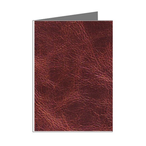 Leather Look & Skins Capri Brown Mini Greeting Cards (Pkg of 8) from ArtsNow.com Right