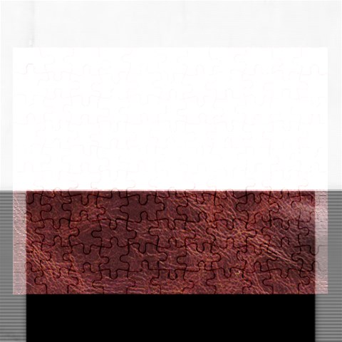 Leather Look & Skins Capri Brown Jigsaw Puzzle (Rectangular) from ArtsNow.com Front