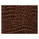 Leather Look & Skins Brown Crocodile Jigsaw Puzzle (Rectangular)