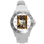 Your design Round Plastic Sport Watch Large